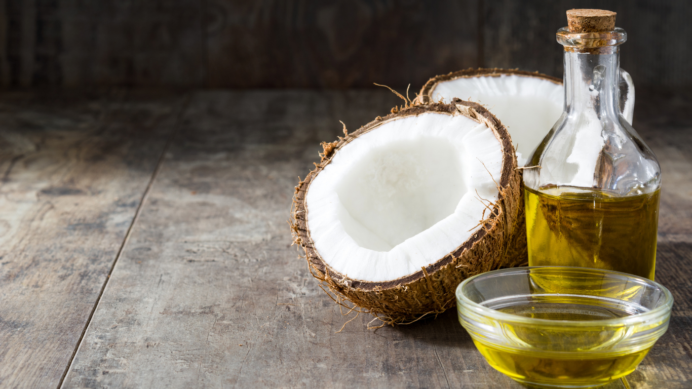 Cold pressed coconut oil