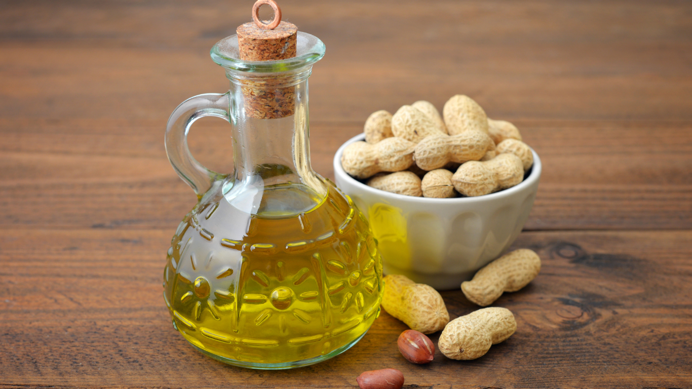 Cold pressed groundnut oil from GoFarmDaily